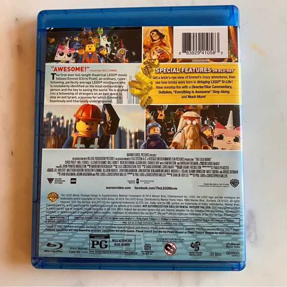 The LEGO Movie Blu-ray - Picture 2 of 3